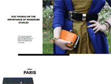 Tablet Screenshot of fashion-beauty.carolinedaily.com